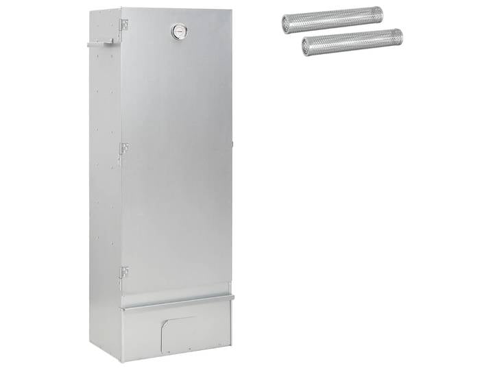 vidaXL\, ensemble de 3 fours à encens\, 44\,5 x 29 x 110 cm\, acier galvanisé\, argenté