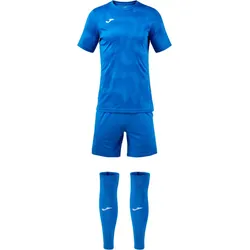 JOMA New Area Trikot, Shorts + Sleeve-Stutzen Set 700 - royalblau XL