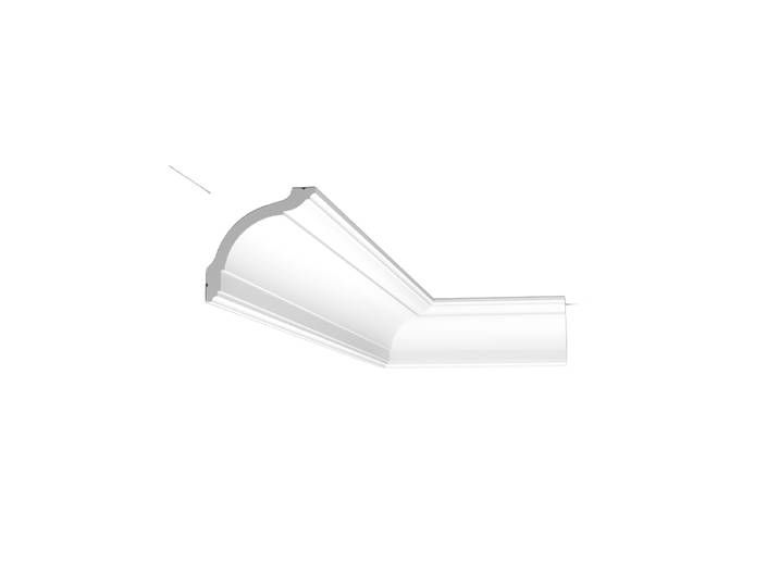 Deko-Stuckleiste „CX 127“ - 200 cm weiss Orac Decor