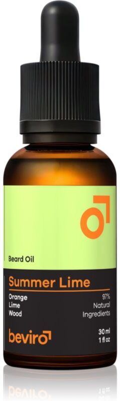 Beviro Bear Oil Summer Line huile pour barbe Summer Line 30 ml