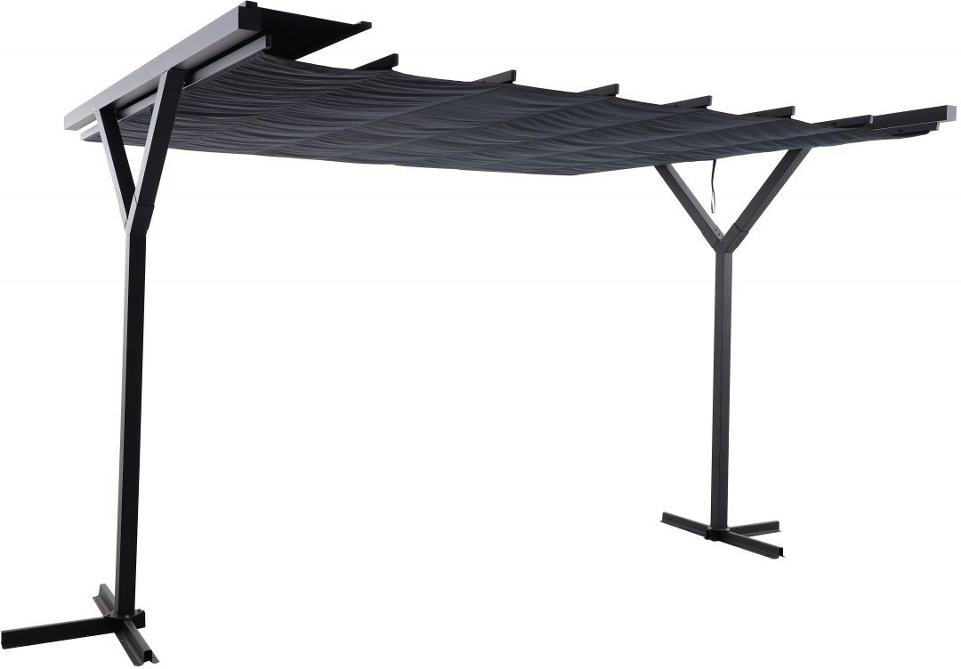 Primaster Ersatzdach für Raffpavillon Easy 360 x 300 cm anthrazit