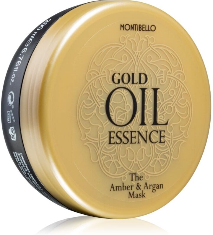 Montibello Gold Oil Amber & Argan Mask masque revitalisant cheveux 200 ml