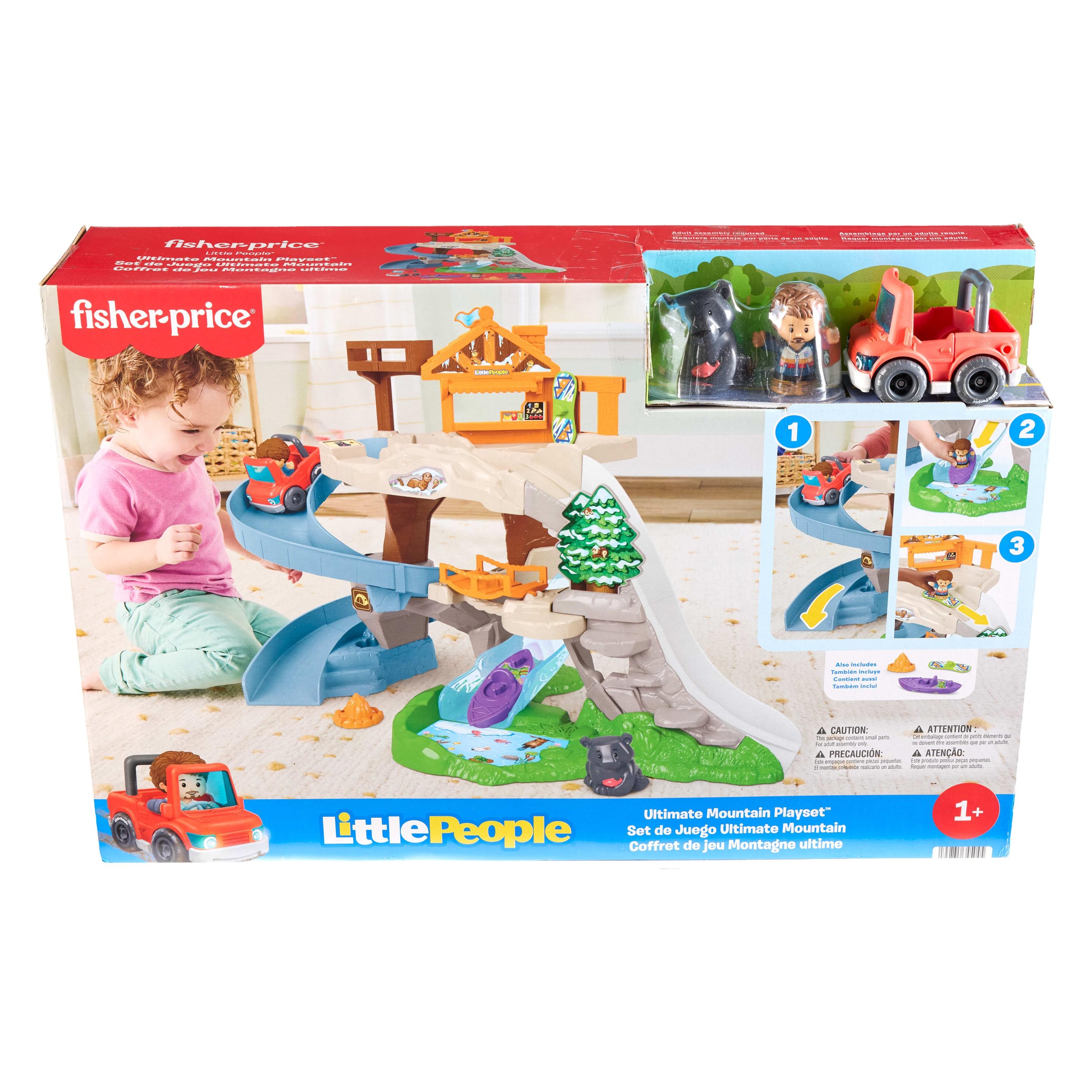 Fisher-Price Little People Let's Go Mountain Playset (JJY77)