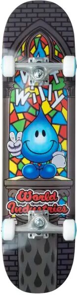 Kinder Skateboard World Industries Stained Glass V2 (6.75" - Blau)