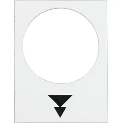 Schneider Electric Symbolschild ZB2BY4953