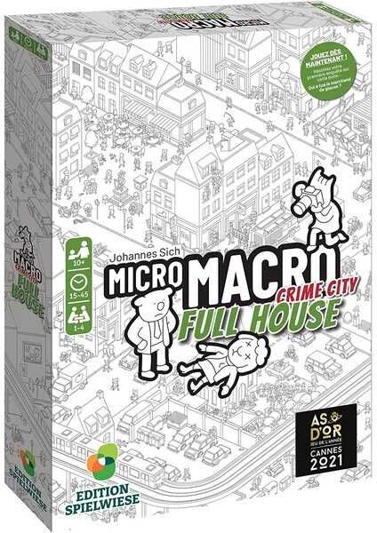 MicroMacro: Crime City – Full House Board Game by Pegasus Press