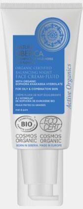 NATURA SIBERICA CREME FACIAL NOTURNO FLUIDO DE EQUILIBRIO 50ml