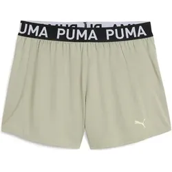 PUMA Damen Shorts W STRONG KNIT SHORT 3, Größe XL in Grau Grau