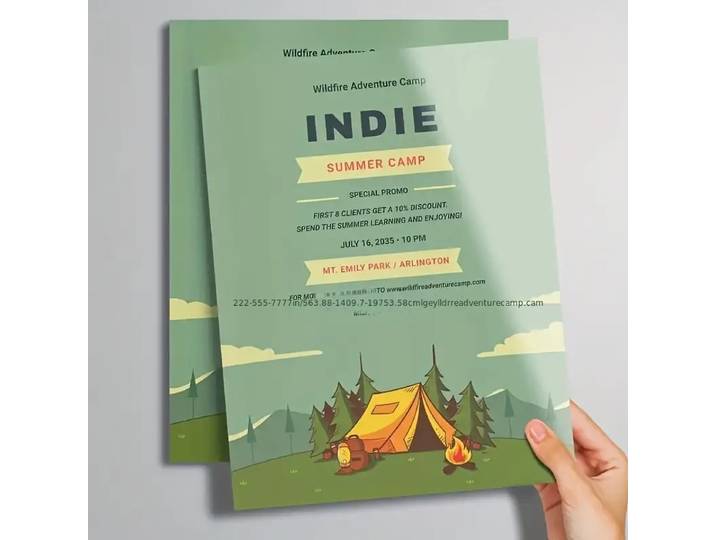 Flyers A5, 500 pièces, flyers imprimés sur mesure pour la promotion des entreprises, dépliants pour la publicité d'événements en magasin, marketing