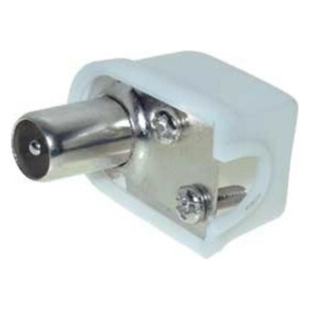 Shiverpeaks S/CONN maximum connectivity Koaxial-Winkelstecker, Schraubanschluss, klein (Antennenkabel) (82020-K)