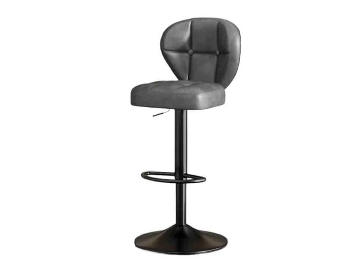 Bvn5kQ3dy Barstühle Barstuhl, Rückenlehne, Stuhl vorne, Barhocker, hohe Hocker(Grigio)