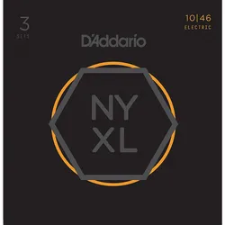 D’Addario NYXL1046-3P 3-Pack - Saiten E-Gitarre