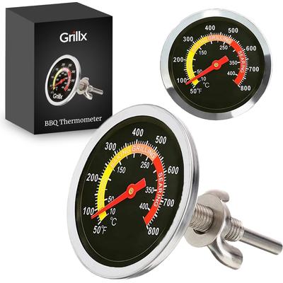 GrillX Montierbares Thermometer Fahrenheit und Celsius