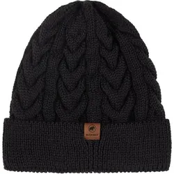 MAMMUT Herren Mütze Valbella Beanie, Größe ONE SIZE in Schwarz Schwarz