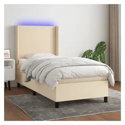 vidaXL, Boxspringbett, Alexandria (Schlichtes Design) (100 x 200 cm)