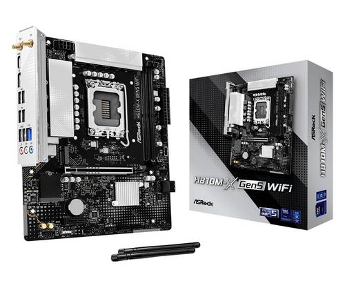 ASRock H810M-X GEN5 WIFI 1851 mATX Mainboard