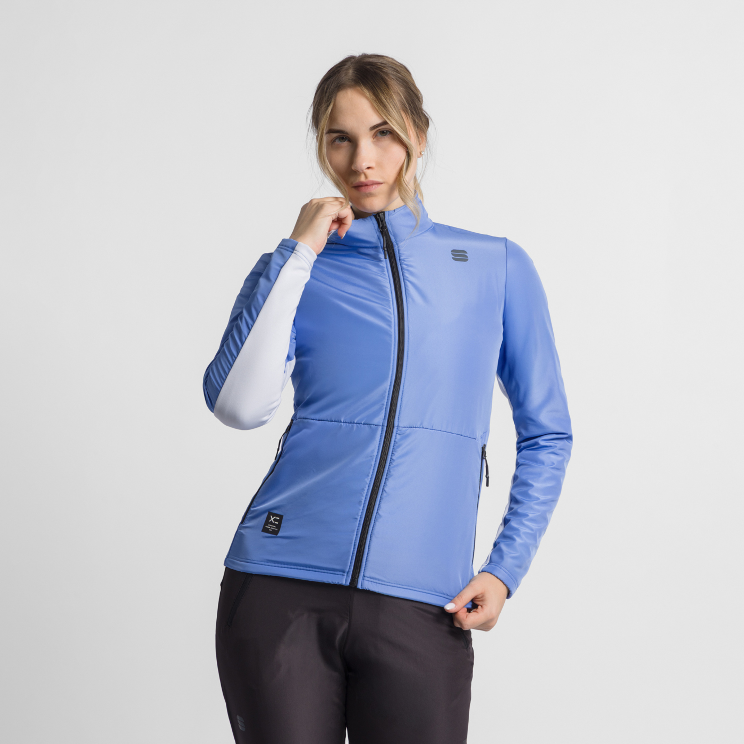 Sportful Offset Damen Softshelljacke blau Größe XS Langlauf Skating | Langlauf Klassik | Laufen Wasserabweisend Wasserabweisend