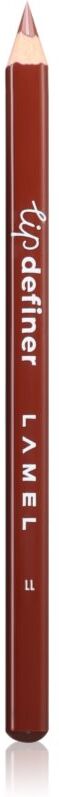 LAMEL Lip Definer contour lip pencil shade 411 Chocolate Whisper 1.1 g