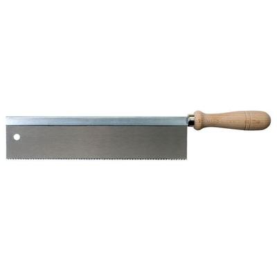 PEBARO 77/60 - Säge für Holz, Feinsäge mit Buchenholzheft für Holz, 60 mm
