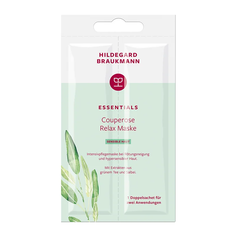 Hildegard Braukmann Essentials Couperose Relax Maske, 2x7ml 05354