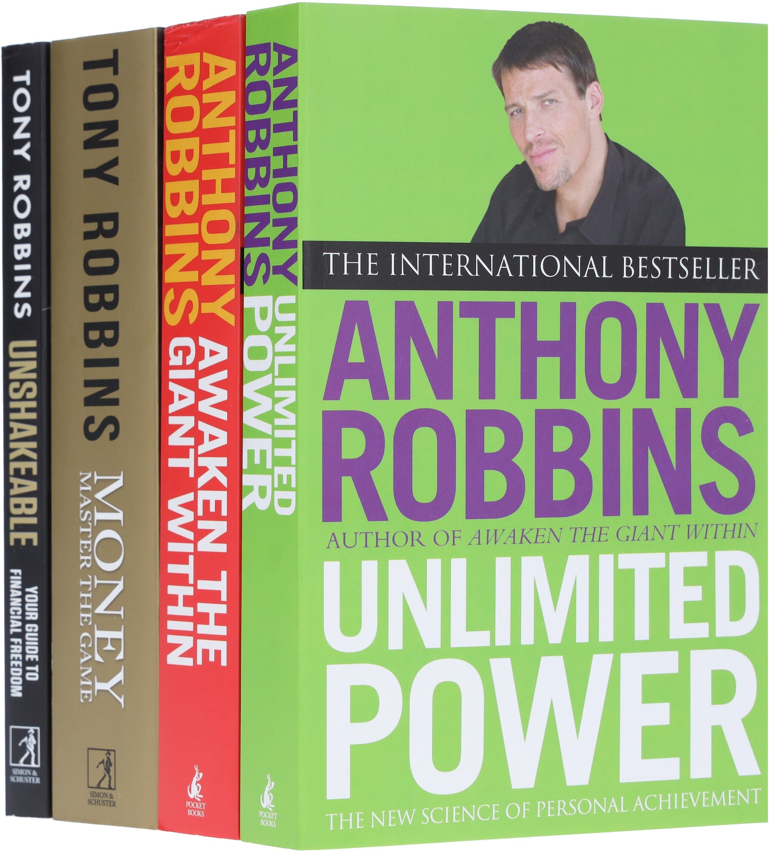 Anthony & Tony Robbins Success Mastery Collection 4 Books Set - Non Fiction - Paperback Simon & Schuster