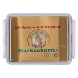 6x Westmark Butterdose Kunststoff 13x9x4,6, Vorratsbehälter, Weiss, Transparent