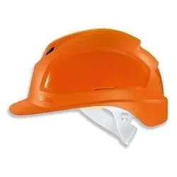 Schutzhelm pheos B mit Lüftung, orange - orange