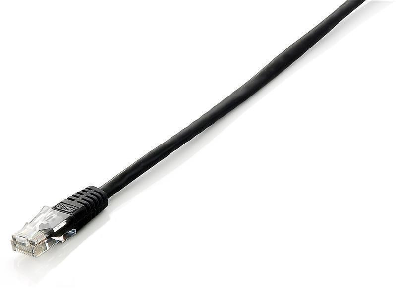 Equip Cat6 U/UTP Patchkabel 0,25m zwart