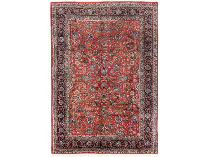 Indo Sarough Teppich 253x356 Handgeknüpft Orientteppich Wolle