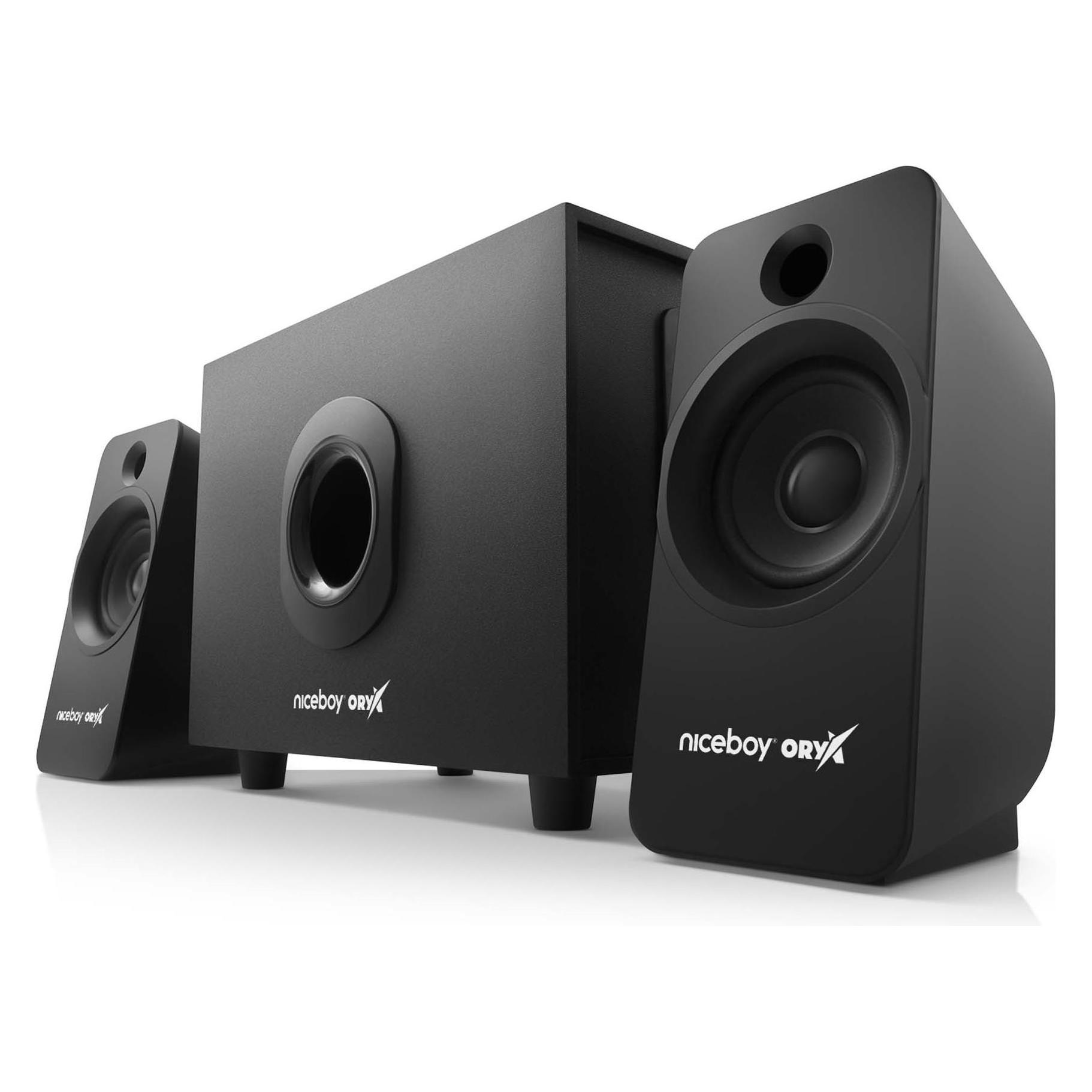 Niceboy Oryx Vox 2.1 MaxBass Speakers 25W (ORYXVOX21MB)