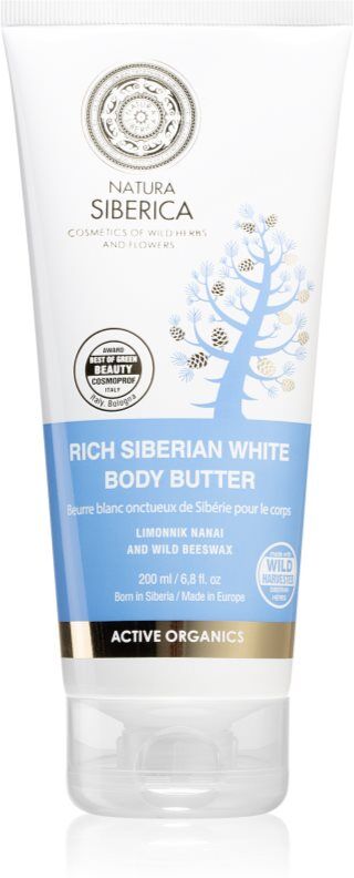 Natura Siberica Active Organics beurre corporel anti-cellulite 200 ml