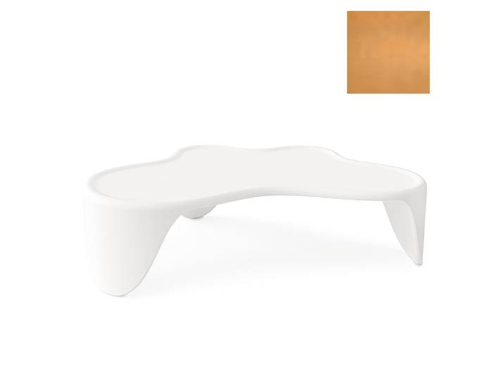 SLIDE table basse SLOTH (Cuivre Brillant - polyuréthane)