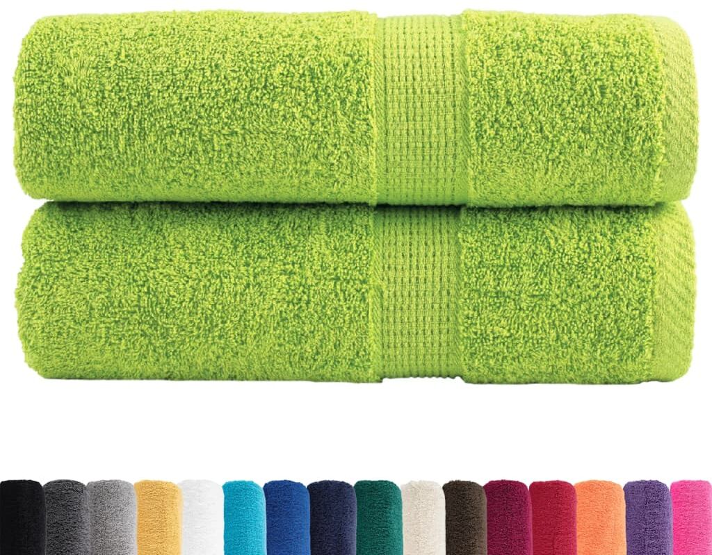 vidaXL Serviettes d'invité de qualité supérieure SOLUND 2 pcs