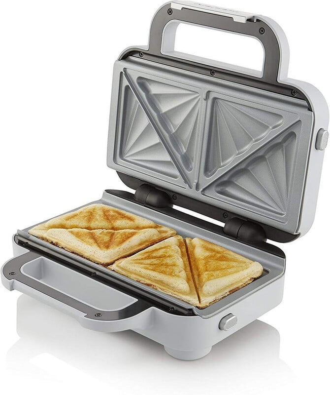Breville Duraceramic Sandwichmaker - Zilver