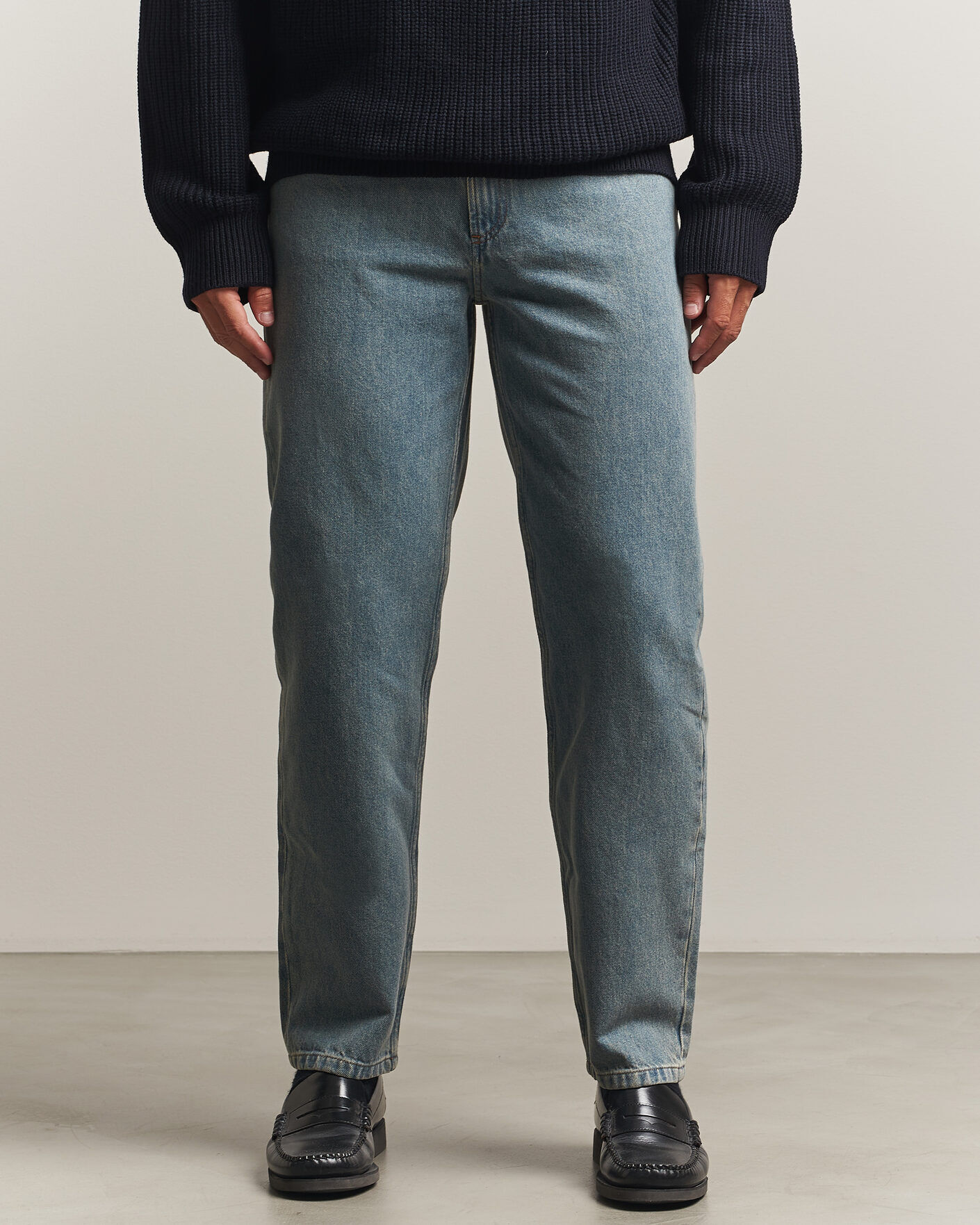 A.P.C. Martin Jeans Washed Indigo men W32 Blå