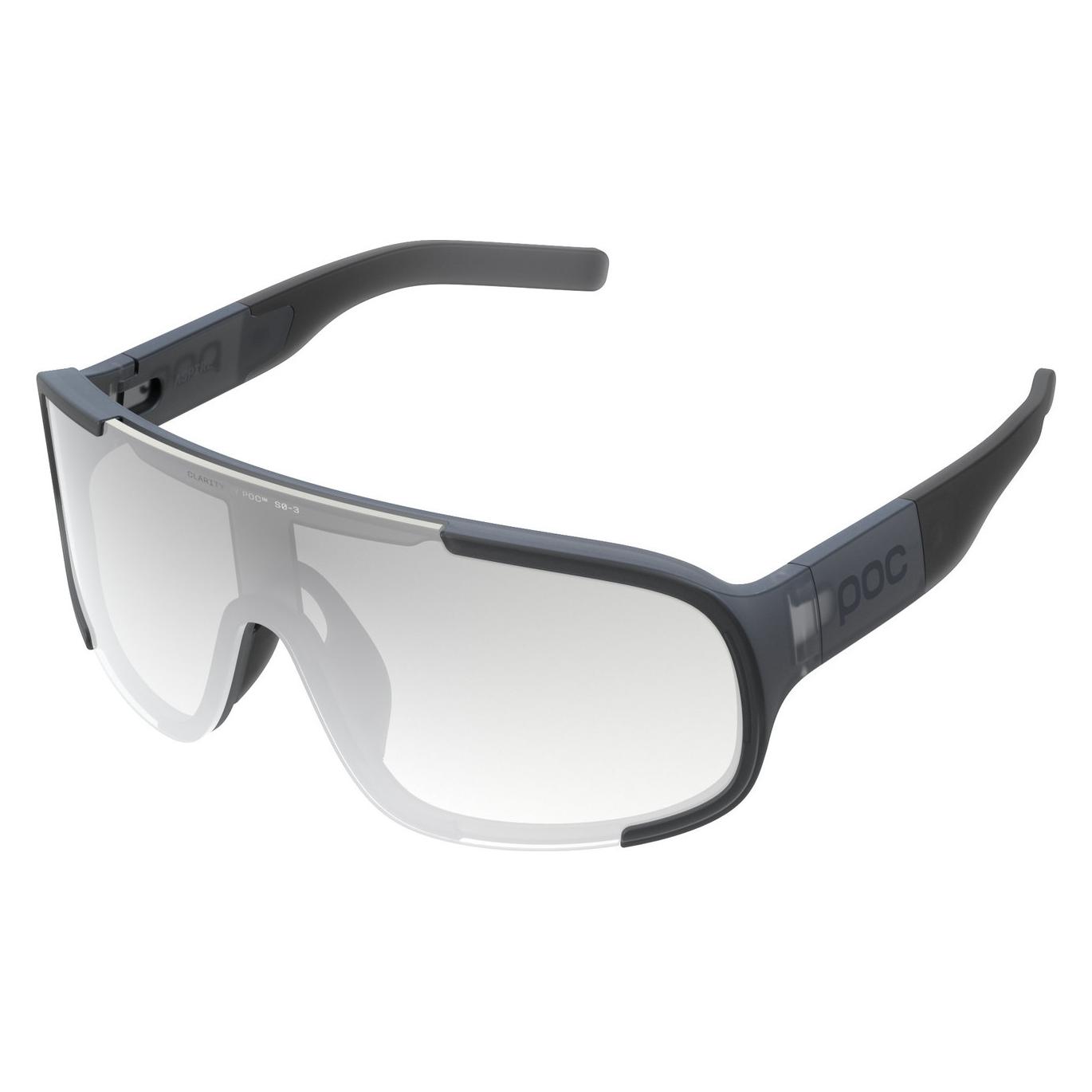 Poc Okulary rowerowe Aspire Photochromic szary (Black, Grey/Silver, Translucent Black, Grau) (969240)