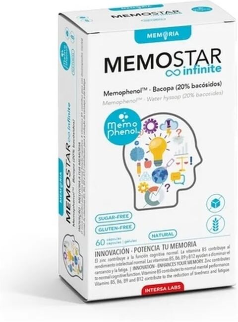 Dieteticos Intersa Memostar Infinite 60 Caps