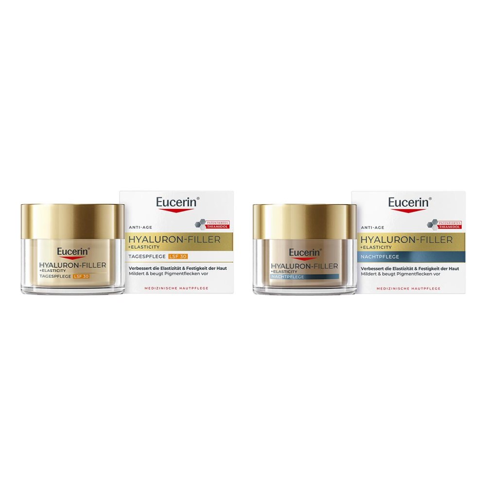 Eucerin Hyaluron-filler+elasticity Lsf30 & Nachtpflege 08108745
