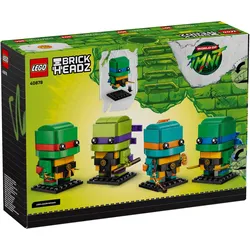 LEGO BrickHeadz 40878 Teenage Mutant Ninja Turtles Figuren (40878, LEGO Brickheadz)