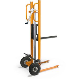Taurolifter Hubkarre 30-1105-1028, mit Lastdorn, Hub 1200mm, Luftbereifung, Tragkraft 150kg