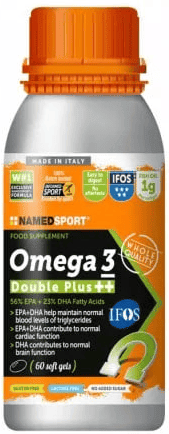 Named Sport Omega 3 Double Plus++ Integratore di Acidi Grassi 60 Soft Gel