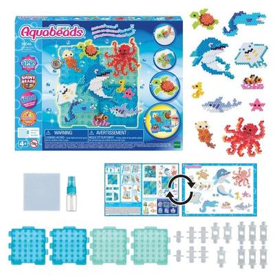 Aquabeads 35046 - Ocean Splash Scene, Ozean Bastelset, Bastelperlen