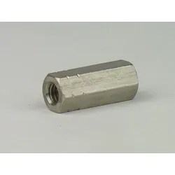 Sechskant- Verbindungsmuffen Edelstahl A4 - M 10x30 SW 17 / Langmuttern