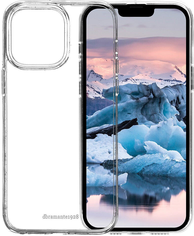 dbramante1928 iPhone 14 Pro Max Greenland Bagside Cover - 100% Genbrugsplastik - Gennemsigtig