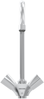 Stiebel Eltron Zweigriffarmatur WUT-K 205615 verchromt, drucklos, Ausladung 193mm