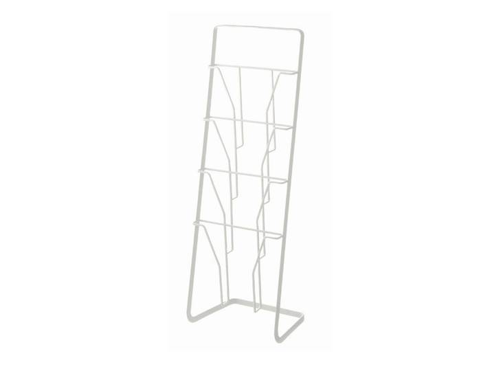 Universalablage, Weiss, Metall, 18x71x24 cm, Ordnen & Aufbewahren, Zeitungsständer