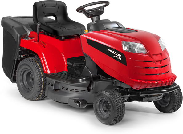 AgriEuro TOP-LINE Special 384 M - Rasentraktor - Fangkorb - Mechanisches Getriebe