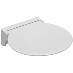 Hewi R380 Klappsitz 950.51.2209098 weiß pulverbeschichtet, 380 x 407 x 110 mm, Sitzfläche signalweiß