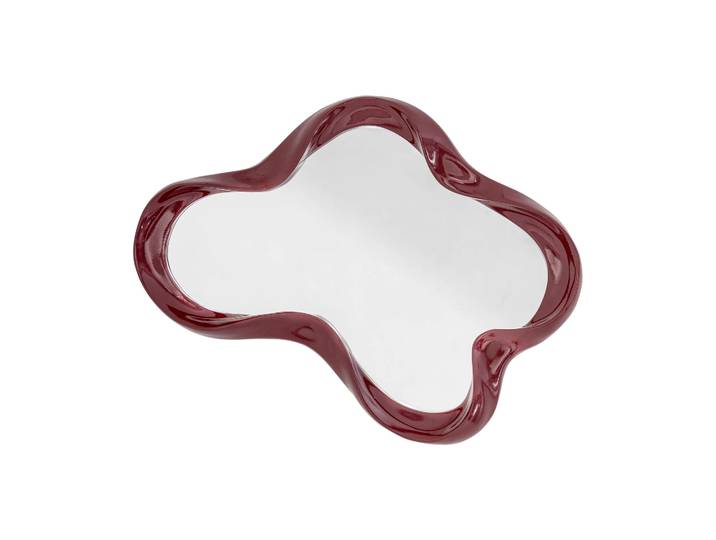 Bloomingville Miroir mural Violeta 47x61,5 cm Rouge