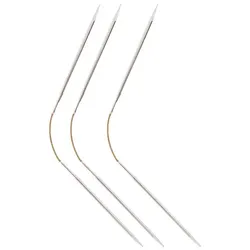 addi Strumpfstricknadeln "CraSyTrio LONG", Messing, 26 cm